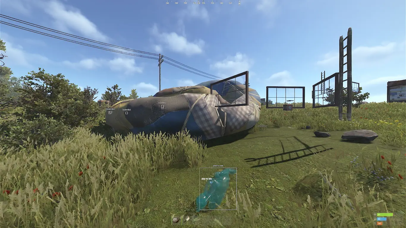 Screenshot 23 do cheat Rust Enot Hook
